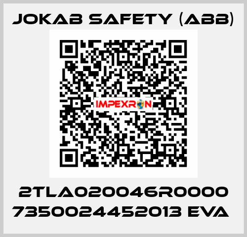 2TLA020046R0000 7350024452013 EVA  Jokab Safety (ABB)
