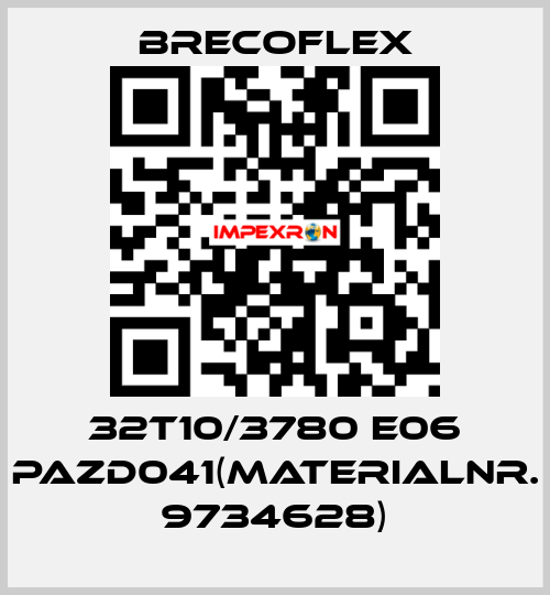 32T10/3780 E06 PAZD041(MATERIALNR. 9734628) Brecoflex