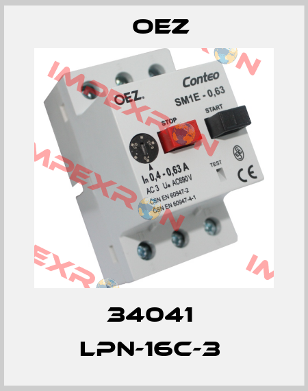 34041  LPN-16C-3  OEZ