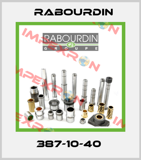  387-10-40  Rabourdin
