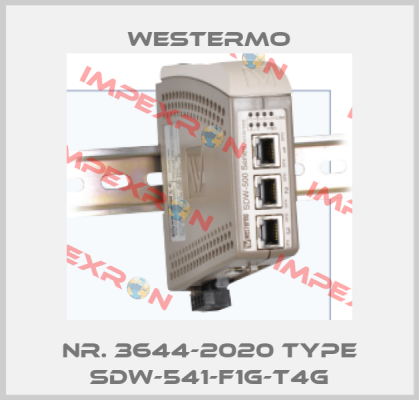Nr. 3644-2020 Type SDW-541-F1G-T4G Westermo