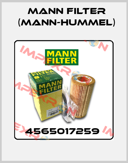 4565017259  Mann Filter (Mann-Hummel)