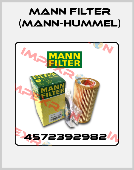 4572392982  Mann Filter (Mann-Hummel)