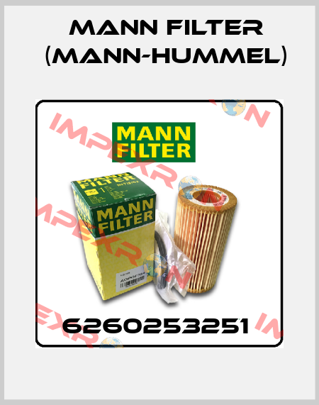 6260253251  Mann Filter (Mann-Hummel)