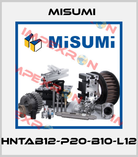 HNTAB12-P20-B10-L12 Misumi