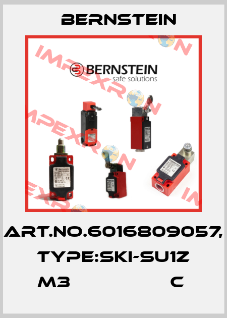 Art.No.6016809057, Type:SKI-SU1Z M3                  C  Bernstein