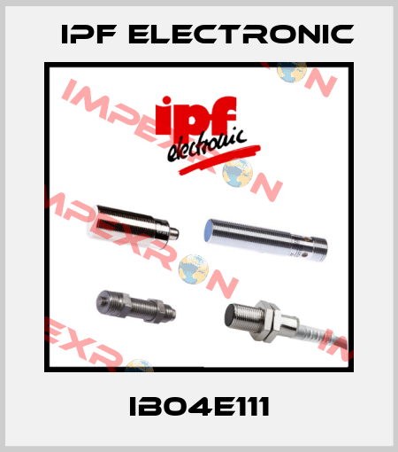 IB04E111 IPF Electronic