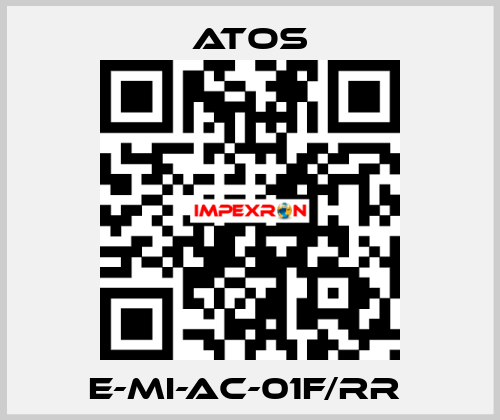 E-MI-AC-01F/RR  Atos