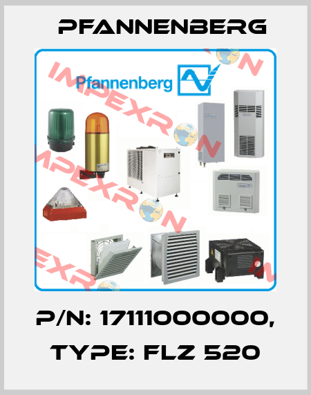 P/N: 17111000000, Type: FLZ 520 Pfannenberg