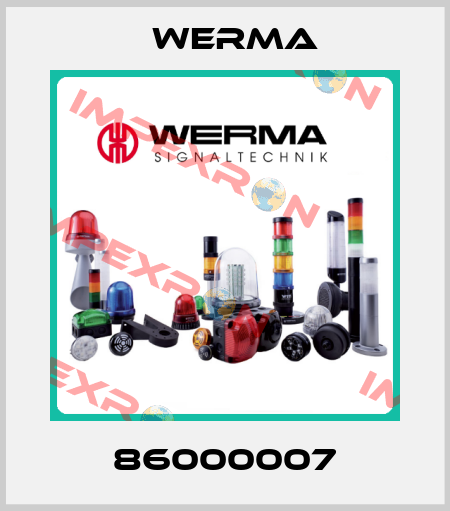 86000007 Werma
