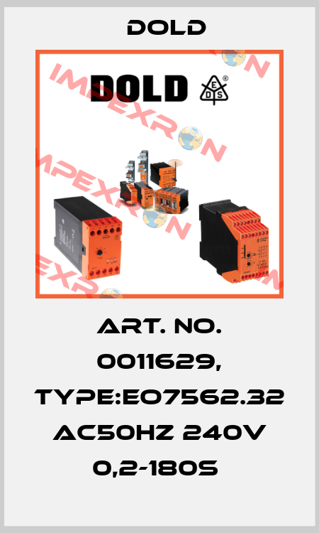 Art. No. 0011629, Type:EO7562.32 AC50HZ 240V 0,2-180S  Dold