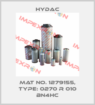 Mat No. 1279155, Type: 0270 R 010 BN4HC Hydac