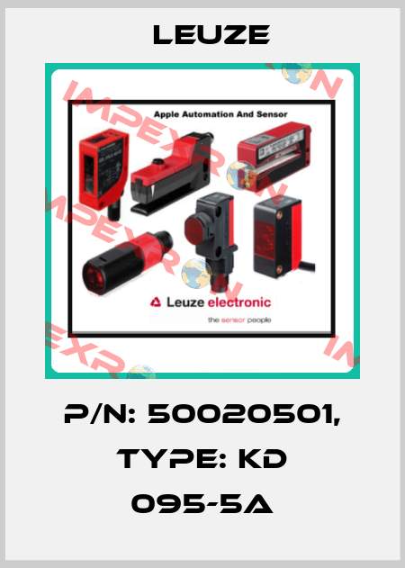 p/n: 50020501, Type: KD 095-5A Leuze