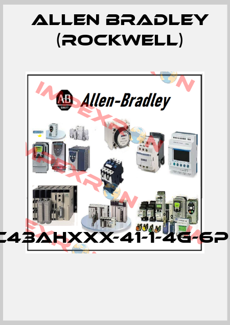 113-C43AHXXX-41-1-4G-6P-901  Allen Bradley (Rockwell)