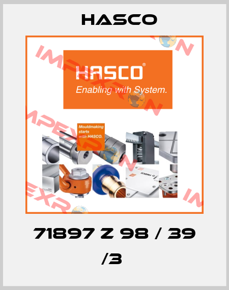 71897 Z 98 / 39 /3  Hasco