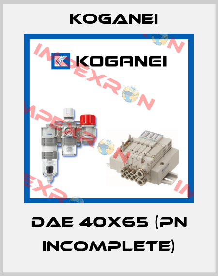 DAE 40x65 (PN incomplete) Koganei