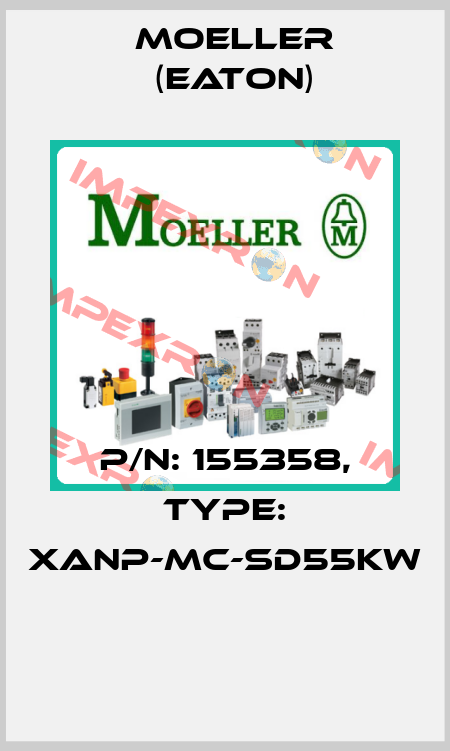 P/N: 155358, Type: XANP-MC-SD55KW  Moeller (Eaton)