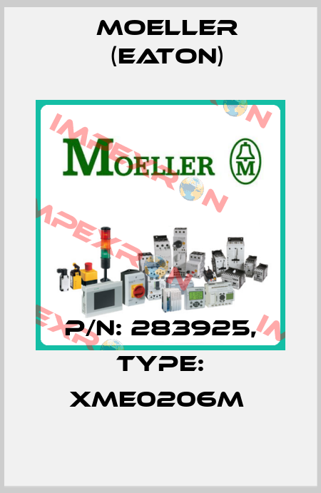 P/N: 283925, Type: XME0206M  Moeller (Eaton)