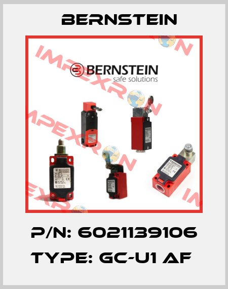 P/N: 6021139106 Type: GC-U1 AF  Bernstein