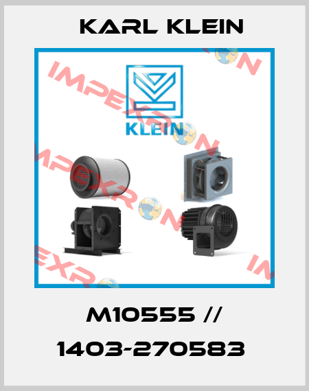 M10555 // 1403-270583  Karl Klein
