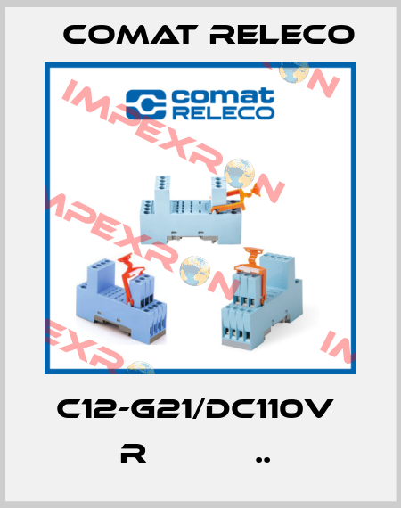 C12-G21/DC110V  R           ..  Comat Releco