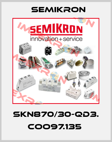 SKN870/30-QD3. COO97.135  Semikron