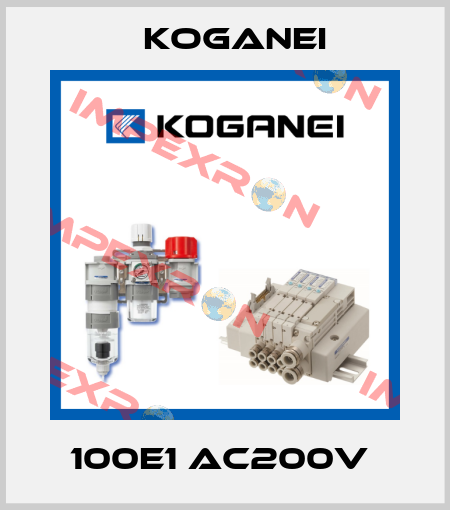 100E1 AC200V  Koganei