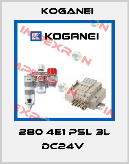 280 4E1 PSL 3L DC24V  Koganei