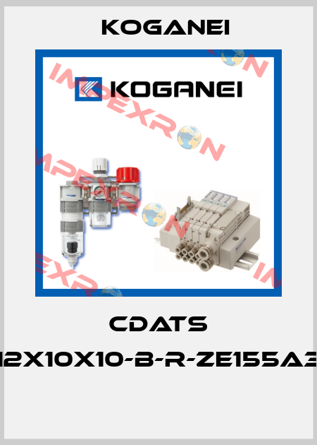 CDATS 12X10X10-B-R-ZE155A3  Koganei