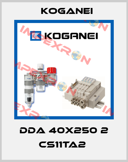 DDA 40X250 2 CS11TA2  Koganei