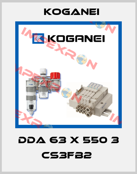 DDA 63 X 550 3 CS3FB2  Koganei