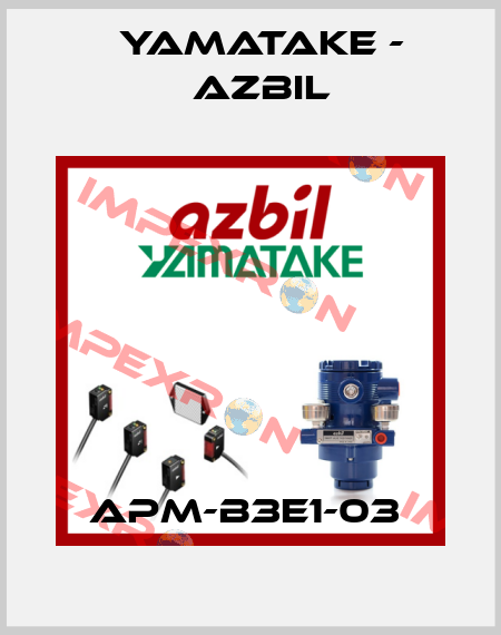 APM-B3E1-03  Yamatake - Azbil