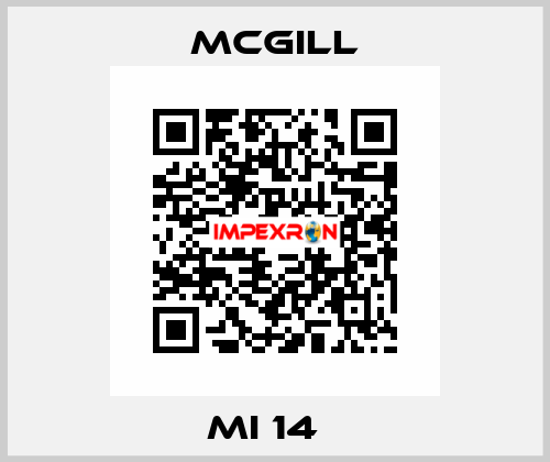  MI 14   McGill