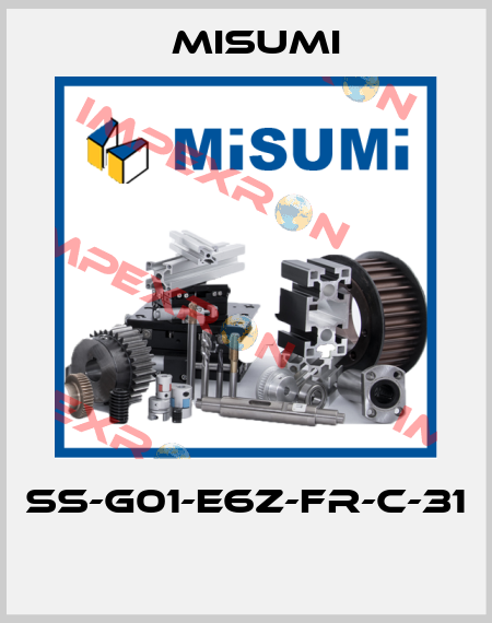 SS-G01-E6Z-FR-C-31  Misumi