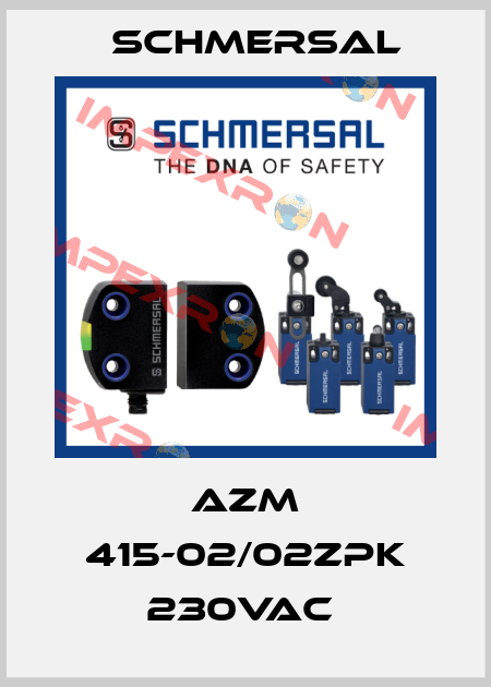 AZM 415-02/02ZPK 230VAC  Schmersal