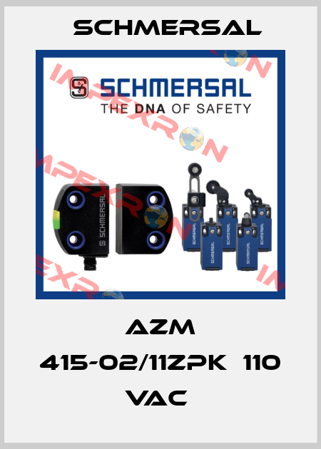 AZM 415-02/11ZPK  110 VAC  Schmersal