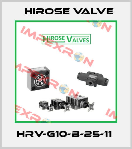 HRV-G10-B-25-11  Hirose Valve