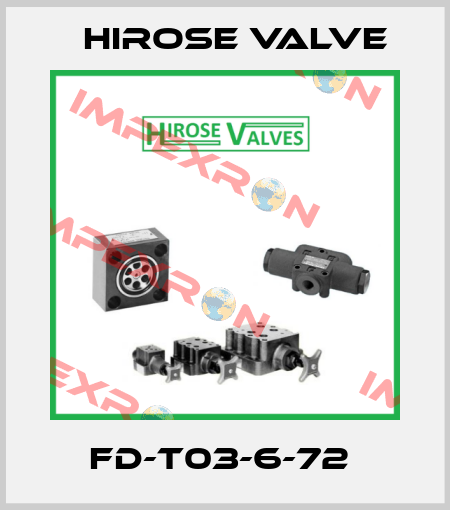 FD-T03-6-72  Hirose Valve