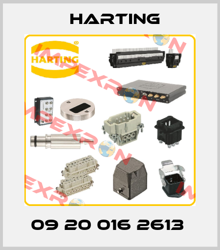 09 20 016 2613  Harting
