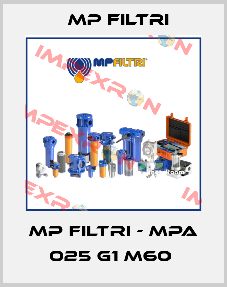 MP Filtri - MPA 025 G1 M60  MP Filtri