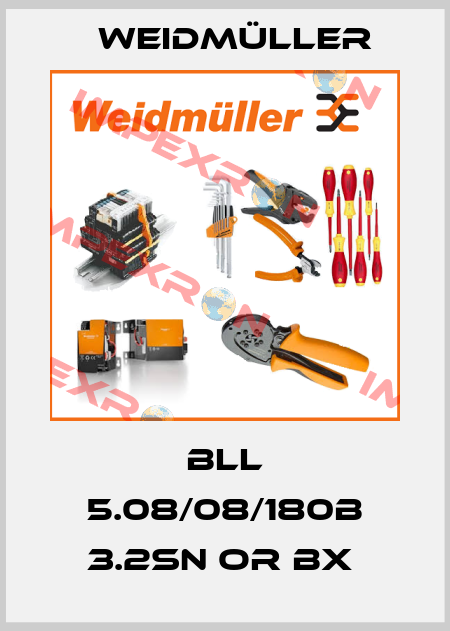 BLL 5.08/08/180B 3.2SN OR BX  Weidmüller