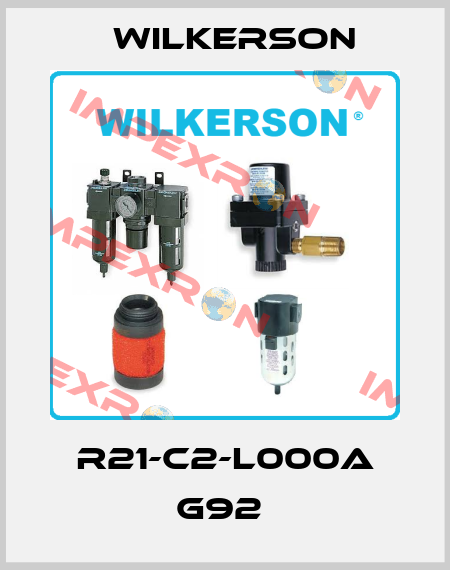 R21-C2-L000A G92  Wilkerson