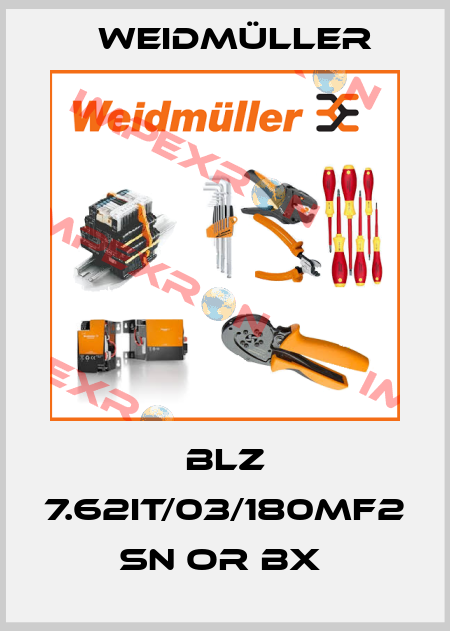 BLZ 7.62IT/03/180MF2 SN OR BX  Weidmüller