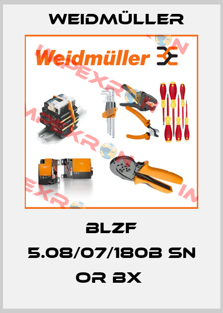 BLZF 5.08/07/180B SN OR BX  Weidmüller