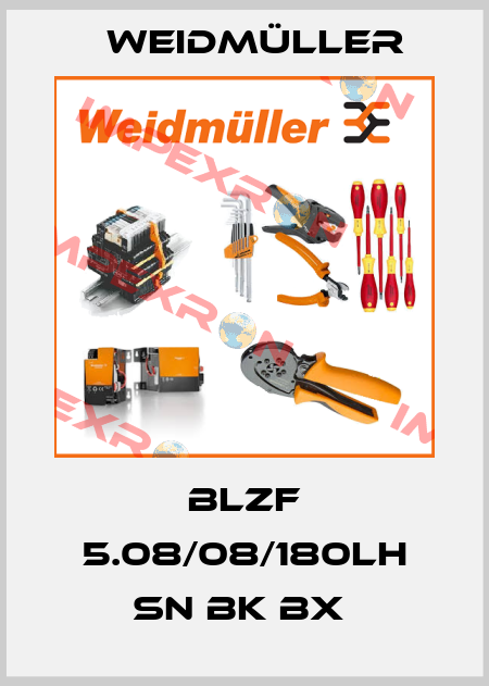 BLZF 5.08/08/180LH SN BK BX  Weidmüller