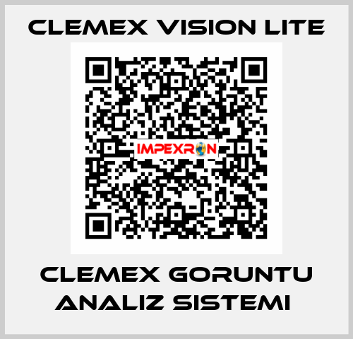 CLEMEX GORUNTU ANALIZ SISTEMI  Clemex Vision Lite