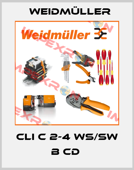 CLI C 2-4 WS/SW B CD  Weidmüller