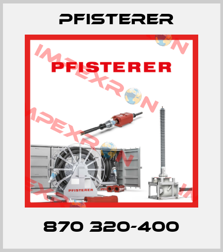 870 320-400 Pfisterer