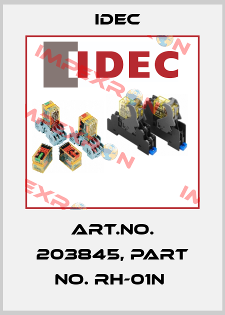 Art.No. 203845, Part No. RH-01N  Idec