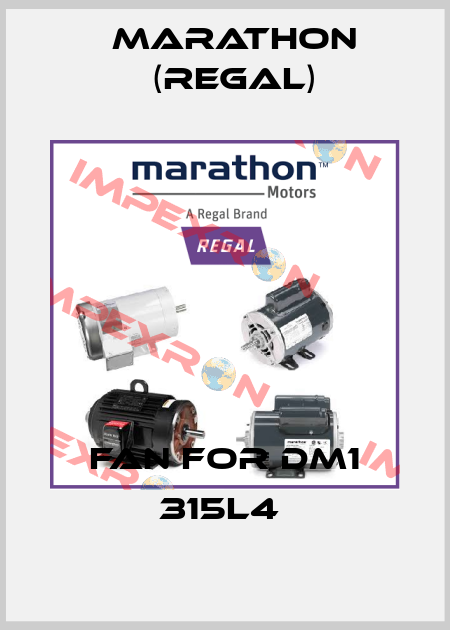 FAN FOR DM1 315L4  Marathon (Regal)